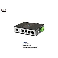 Gigabit Industrial PoE Extender IN1 OUT4