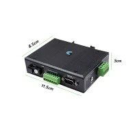 IND RS485/RS422/232 (2CH) To Fiber BIDI 20KM