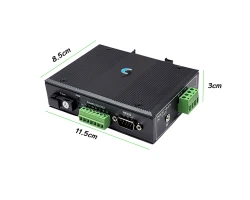 IND RS485/RS422/232 (2CH) To Fiber BIDI 20KM