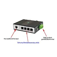 Gigabit Industrial Switch Extender 5 Port