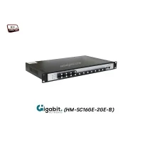 Gigabit Switch SC 16 Port 3KM Uplink 2 Gigabit LAN