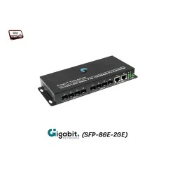 Gigabit SFP Switch 8 Port + 2GE Uplink