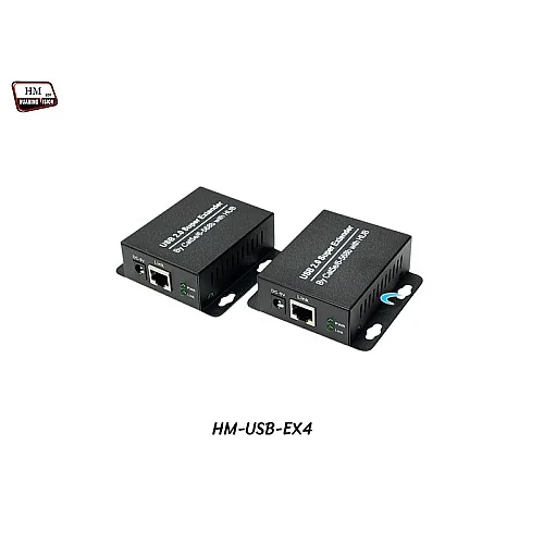 USB 2.0 LAN Extender 4 Port (100M)