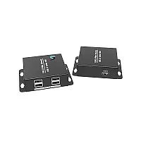 USB 2.0 Fiber Extender 4 Port SM BIDI 10KM