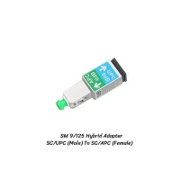 ตัวแปลงหัวไฟเบอร์ออฟติก SC/UPC เป็น SC/APC