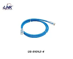 สายแลน Cat6 สำเร็จรูป 1 เมตร LINK รุ่น US-5101LZ-4