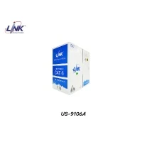 LINK สายแลน CAT6 UTP 24AWG รุ่น US-9106A (305M)