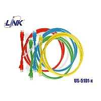 สายแลน Cat6 สำเร็จรูป 2 เมตร สีฟ้า LINK รุ่น US-5102-4