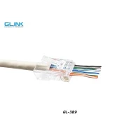 GLINK หัวแลน CAT6 UTP แบบทะลุ รุ่น GL-389 (100 ตัว)