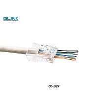 หัวแลน CAT6 UTP แบบทะลุ GLINK รุ่น GL-389 [100 ตัว]