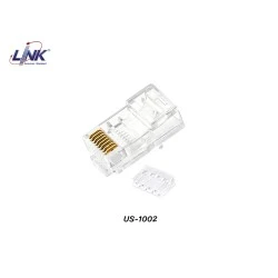 LINK หัวแลน CAT6 UTP รุ่น US-1002 (10 ตัว)