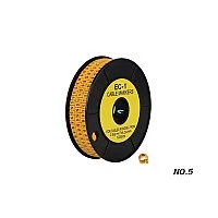 Cable Maker EC-1 ตัวมาร์คสายไฟ สายแลน สายโทรศัพท์ เลข 5