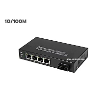 Media Converter 1X4 Port 10/100Mbps Duplex