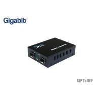 Gigabit SFP To SFP Media Converter