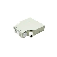 DIN Rail Terminal Box Duplex Indoor 6 Core ไม่รวมตัวต่อ