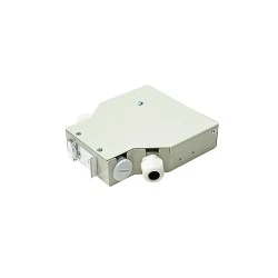 DIN Rail Terminal Box Duplex Indoor 6 Core ไม่รวมตัวต่อ