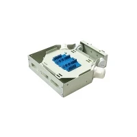 DIN Rail Terminal Box Duplex Indoor 6 Core ไม่รวมตัวต่อ