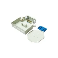 DIN Rail Terminal Box Duplex Indoor 6 Core ไม่รวมตัวต่อ