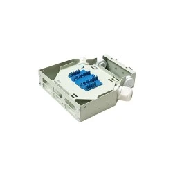 DIN Rail Terminal Box Duplex Indoor 12 Core ไม่รวมตัวต่อ
