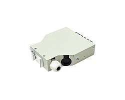 DIN Rail Terminal Box SC/APC Indoor 6 Core