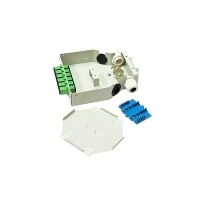 DIN Rail Terminal Box SC/APC Indoor 6 Core