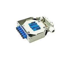 DIN Rail Terminal Box SC/UPC Indoor 6 Core