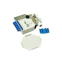 DIN Rail Terminal Box SC/UPC Indoor 6 Core