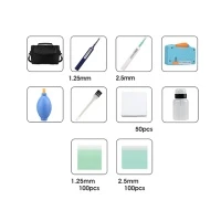 ชุดทำความสะอาดหัวไฟเบอร์ออฟติก SC, FC, ST, LC