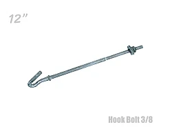 ฮุกโบลท์ (hook Bolt) ขนาด 3/8″ ความยาว 12 นิ้ว