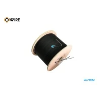 สายไฟเบอร์ออฟติก SM 2 CORE FRP, LSZH Flat Type (1KM)