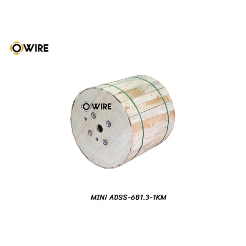 สายไฟเบอร์ออฟติก MINI ADSS 6C SM OWIRE (1KM)
