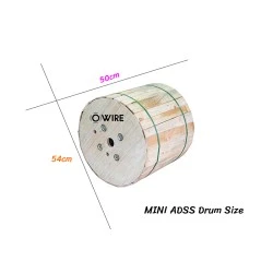 สายไฟเบอร์ออฟติก MINI ADSS 12 Core SM (1000M)