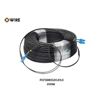 FTTH SM FIG8 Armored 2C เข้าหัว SC/UPC (200M)