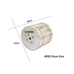 สายไฟเบอร์ออฟติก SM 12 Core Armored HDPE (1KM)