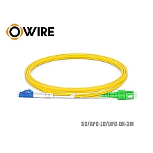 Patch Cord SC/APC-LC/UPC SM Duplex ยาว 3 เมตร