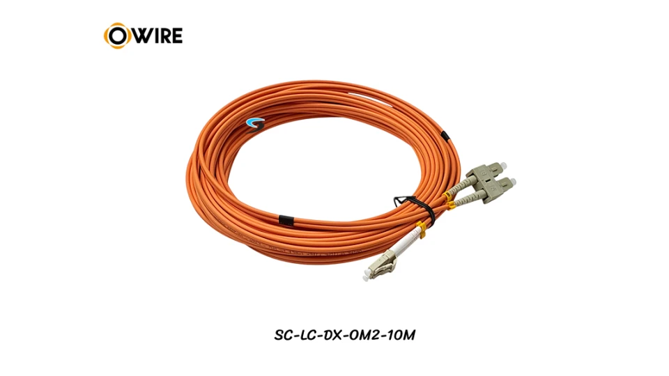 Patch Cord SC-LC MM OM2 Duplex ยาว 10 เมตร Patch Cord SC-LC MM OM2 Duplex ยาว 10 เมตร