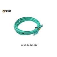 Patch Cord SC-LC MM OM3 Duplex ยาว 10 เมตร