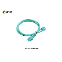 Patch Cord SC-SC MM OM3 Duplex ยาว 3 เมตร