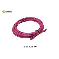 Patch Cord LC-LC MM OM4 Duplex ยาว 10 เมตร