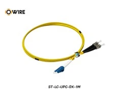Patch Cord Fiber ST-LC (UPC ) SM Duplex ยาว 1 เมตร