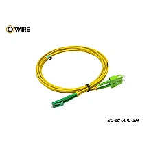 Patch Cord SC-LC (APC) SM Duplex ยาว 3 เมตร