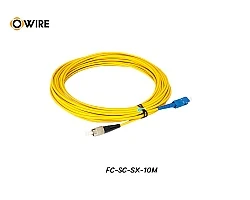 Patch Cord SC-FC (UPC) SM Simplex ยาว 10 เมตร