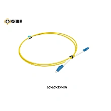 Patch Cord LC-LC (UPC) SM Simplex ยาว 1 เมตร