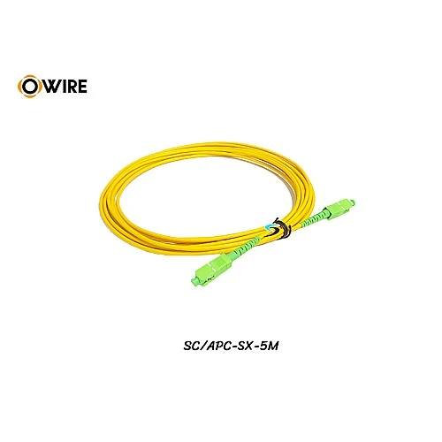 Patch Cord SC-SC (APC) SM Simplex ยาว 5 เมตร