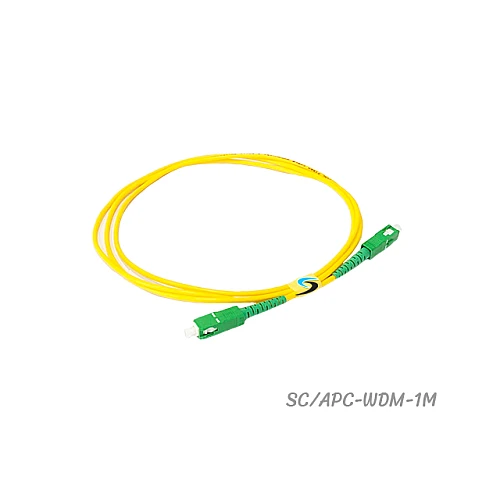 Patch Cord SMF PVC Simplex SC/APC ยาว 1 เมตร