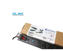 ปลั๊กไฟ 6 ช่อง สำหรับตู้แร็ค GLINK รุ่น GPDU-07K