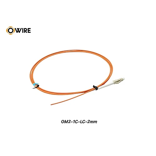 Pigtail 1 Core LC/UPC MM OM2 2mm ยาว 1.5 เมตร