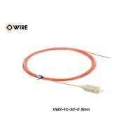 Pigtail 1 Core SC/UPC MM OM2 0.9mm ยาว 1.5 เมตร