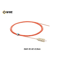 Pigtail 1 Core SC/UPC MM OM2 0.9mm ยาว 1.5 เมตร