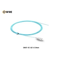 Pigtail 1 Core SC/UPC MM OM3 0.9mm ยาว 1.5 เมตร